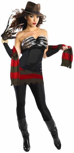 Sexy Freddy Krueger Corset Costume Party Depot Store Sexy Freddy Krueger Corset Costume Party Depot Store