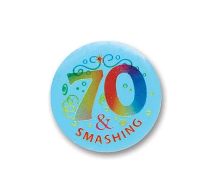 70 & Smashing Button