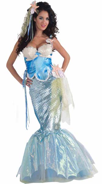 Mermaid Deluxe Cosplay Adult Costume Mermaid Deluxe Cosplay Adult Costume