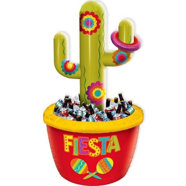 Inflatable Cactus Cooler and Ring Toss Game
