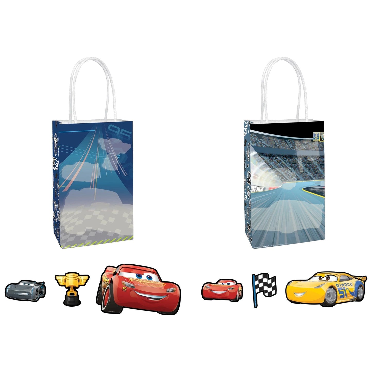 Disney Cars 3 Create Your Own Bags 8 Ct
