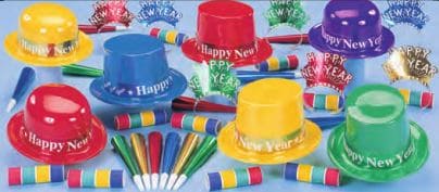 Classic New Year Party Kit - 10ct