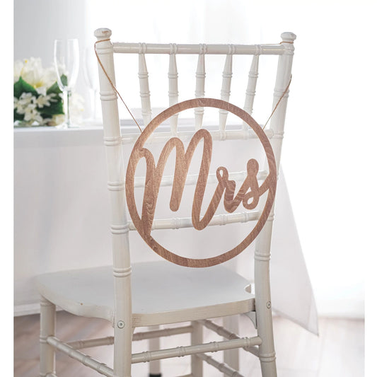 Mrs.Chair Sign