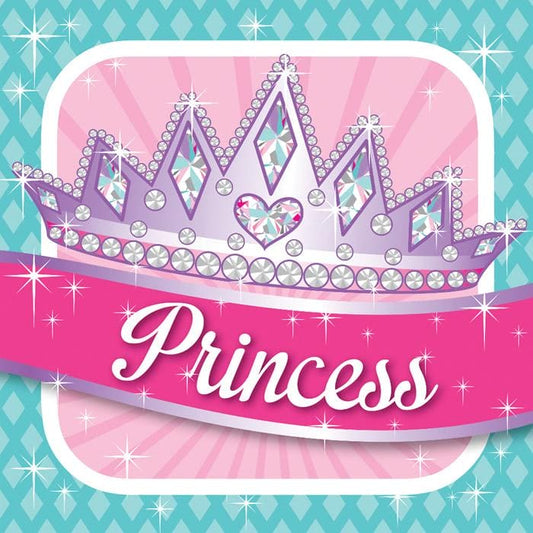 Princess Party 3-ply Lunch Napkins