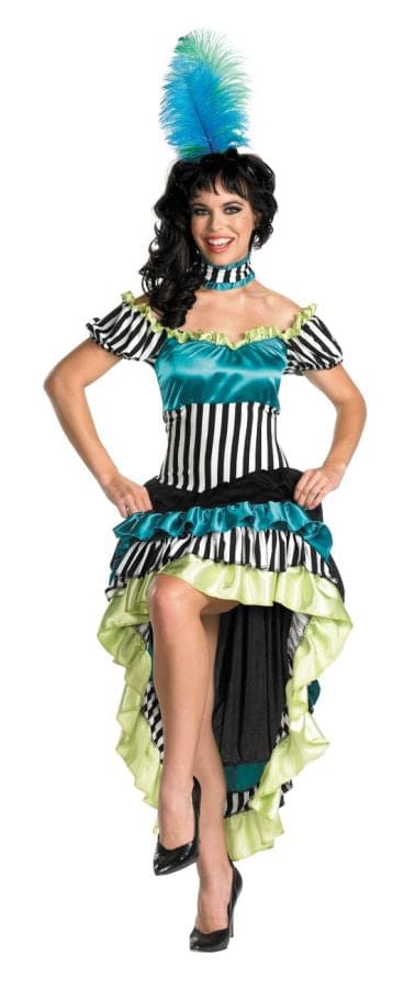Women's Can-Can Cutie Adult Costume Women's Can-Can Cutie Adult Costume