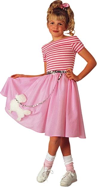 Nifty Fifties Girls Costume