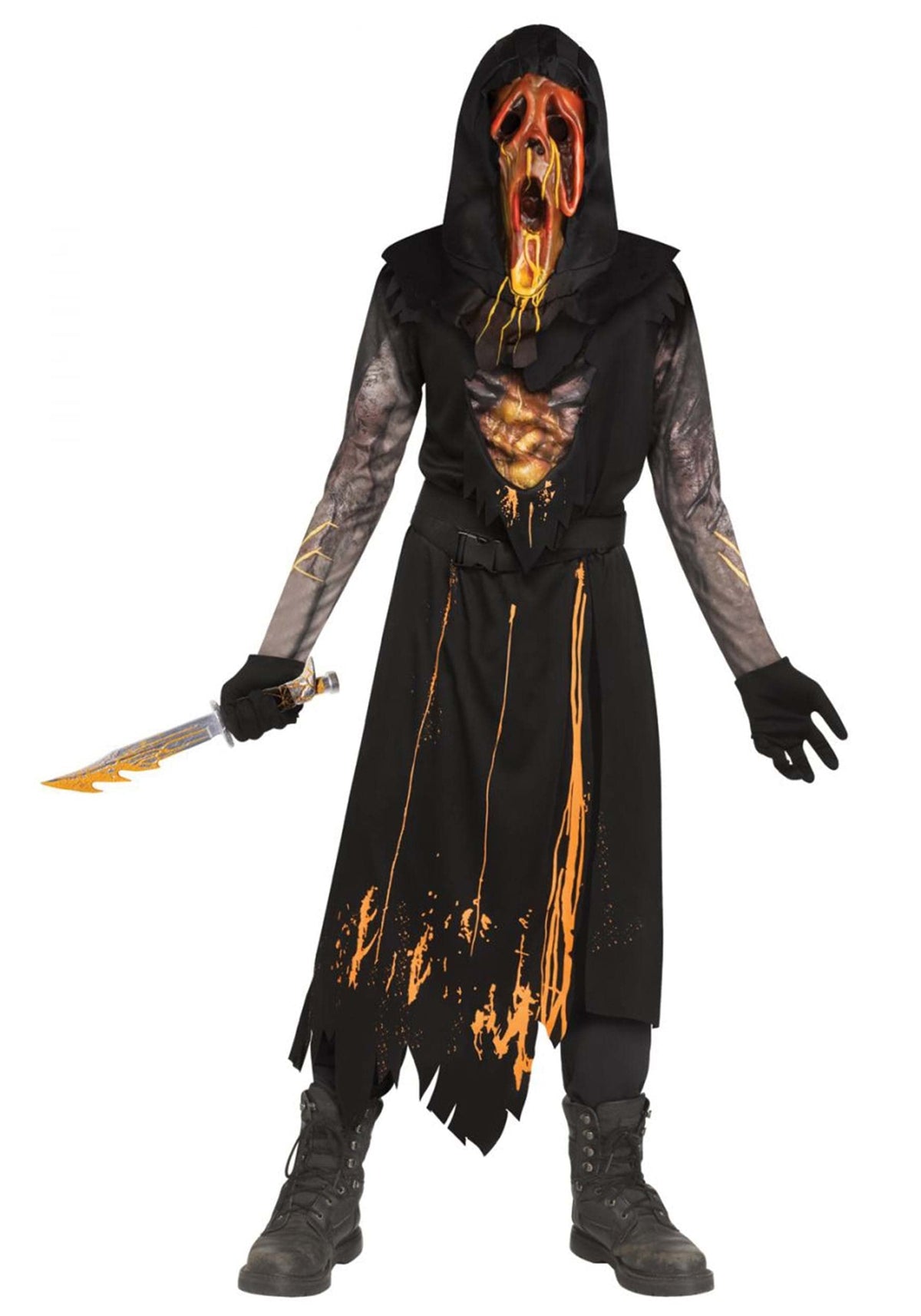 Dead By Daylight Scorched Ghost Face Child Costume