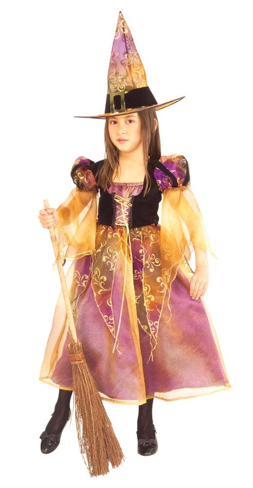 Elegant Witch Girls Costume