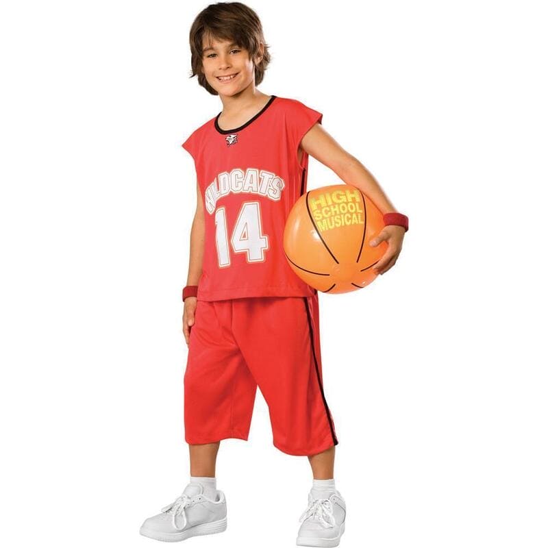 High School Musical The Series Deluxe Red Ricky as Troy Game Costume