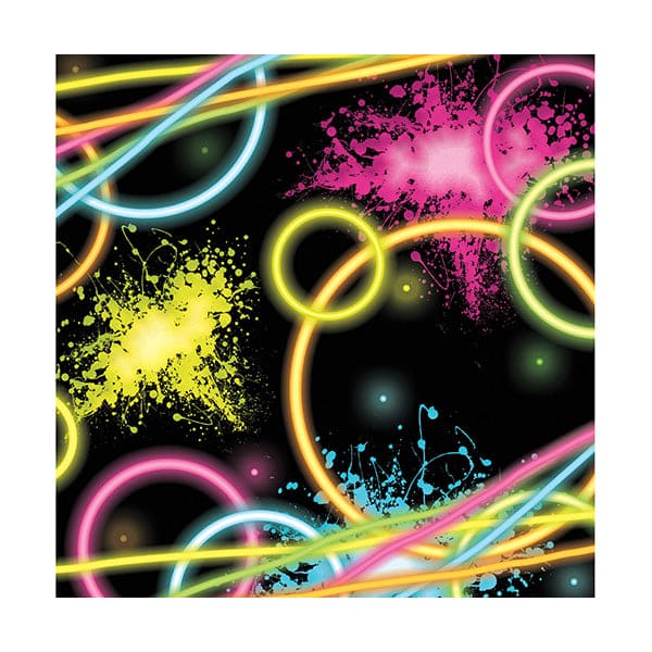 Glow Party Beverage Napkins