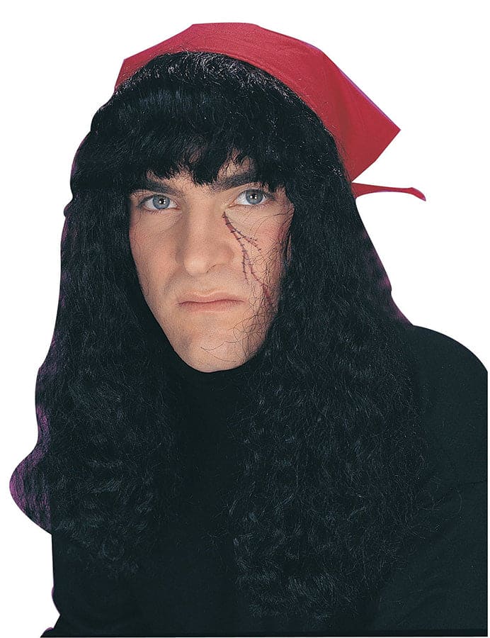 Pirate Bandana with Hair