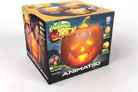 Animated Jabberin Talkiing Plug'n Play Jack Pumpkin