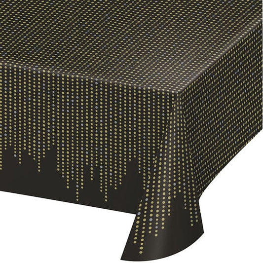 Roaring 20's Plastic 54 x 102in Table Cover