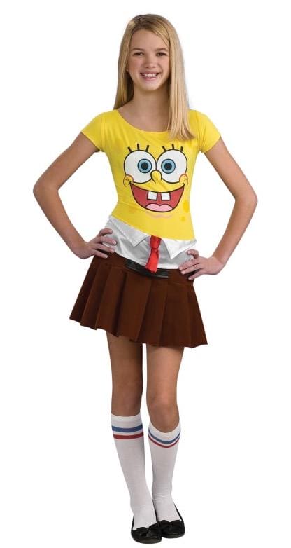 SpongeBabe Teen Girl Costume - Party Depot Store