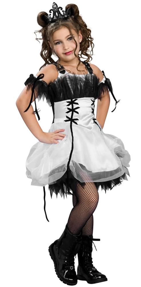 Gothic Ballerina Girls Costume