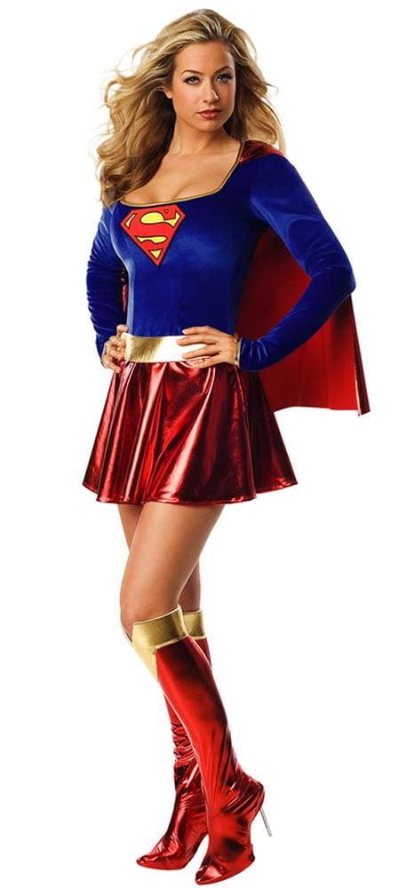 Sexy Supergirl Adult Costume