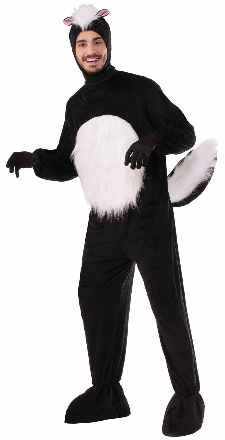 Skunk Onesie Adult Costume