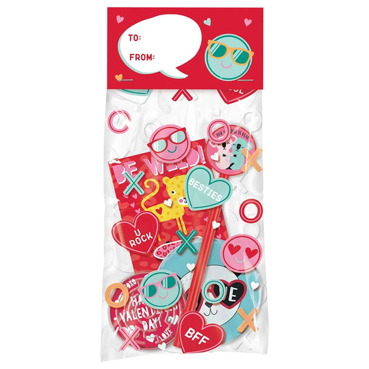 Valentine Treat Bag Kit 20ct