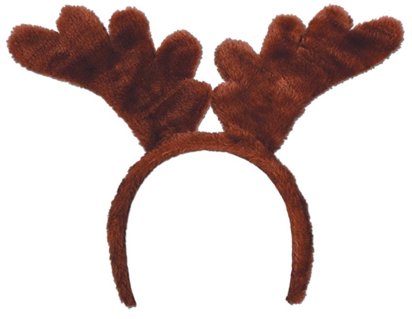 Reindeer Antler Headband 1ct