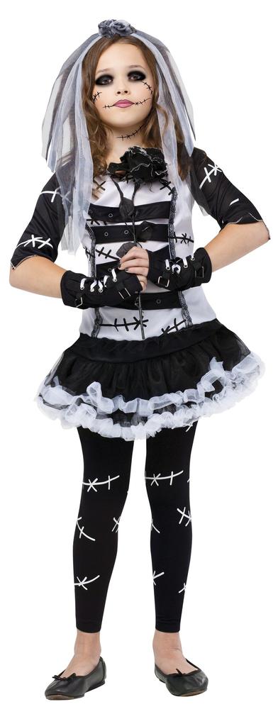 Monster Bride Child Costume