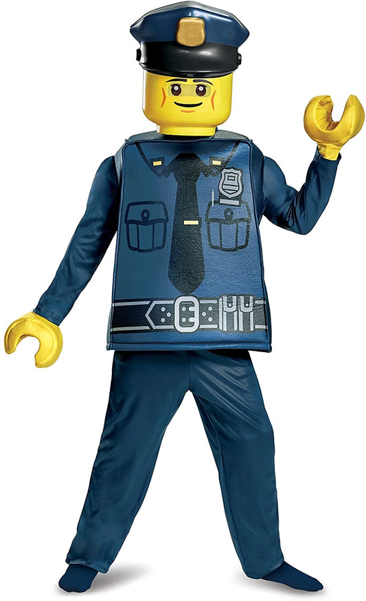 Deluxe Lego Police Child Costume