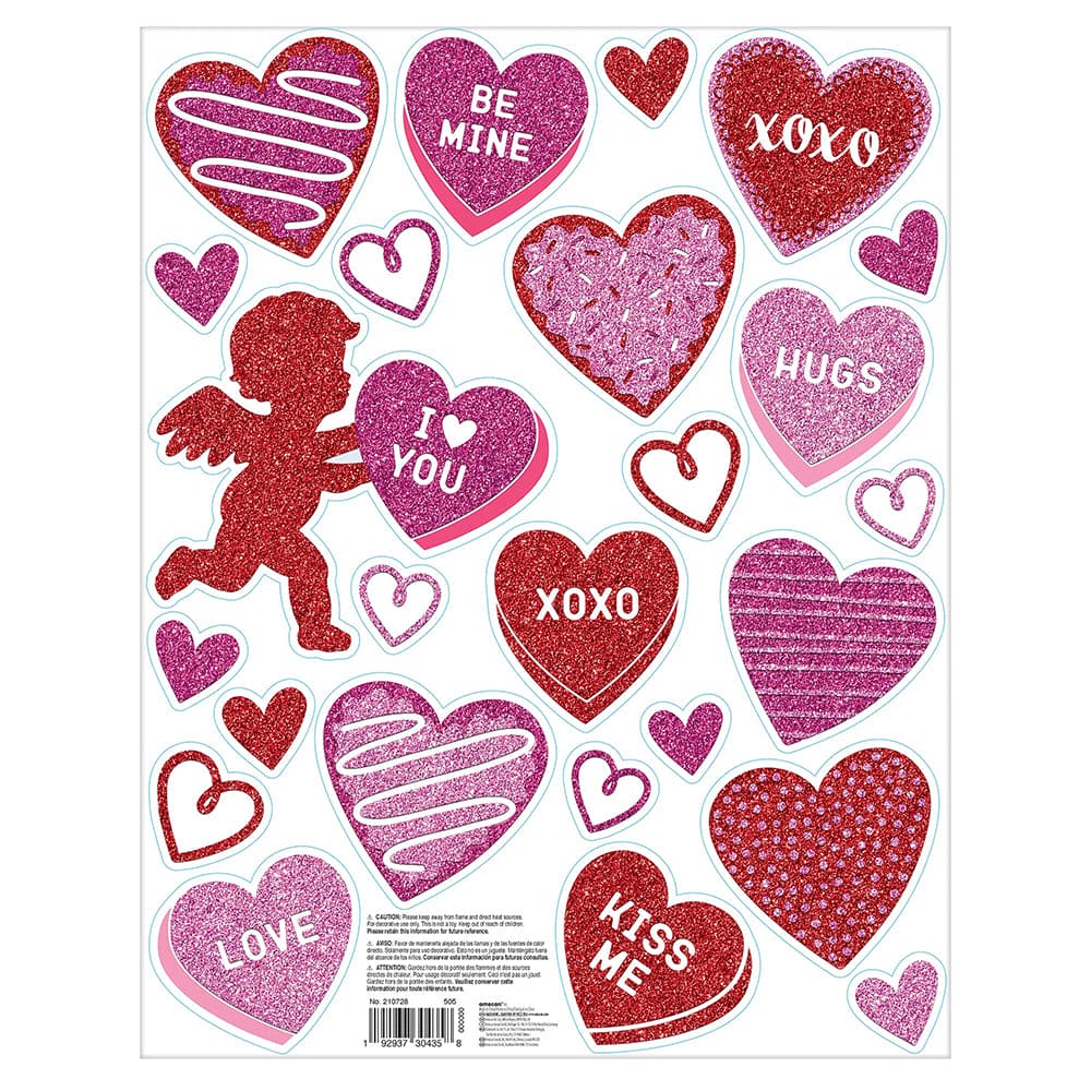 Valentine Window Decorations