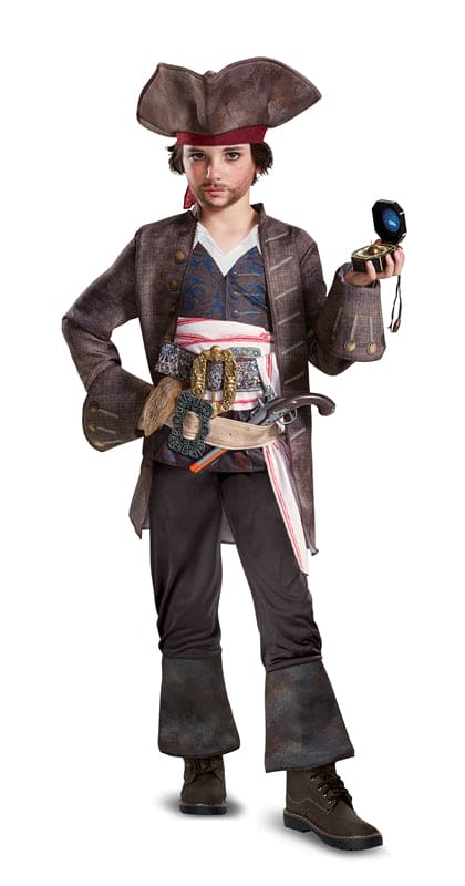 Deluxe Captain Jack Child Costume