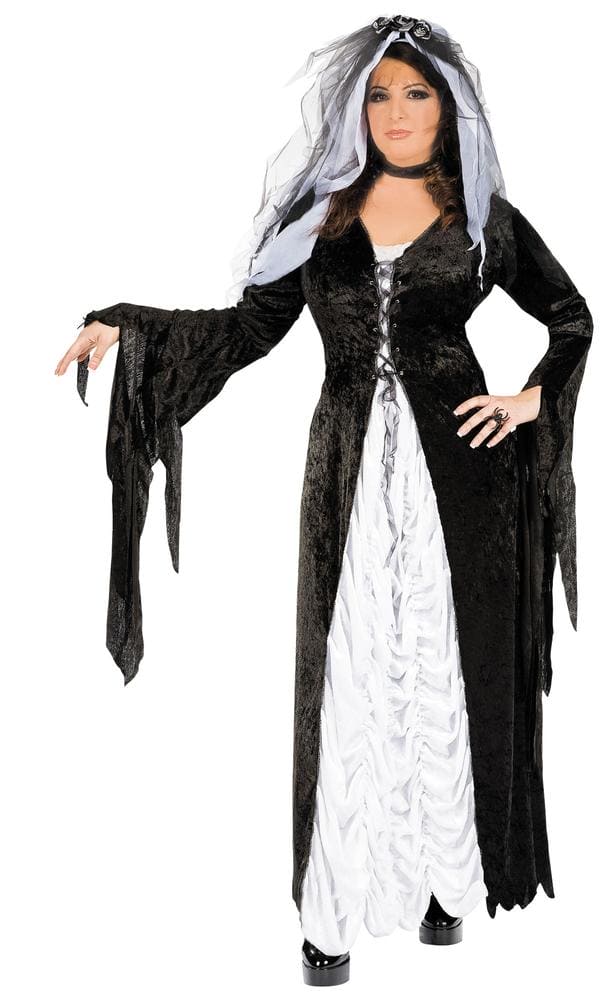 Bride of Darkness Adult Plus Size Costume