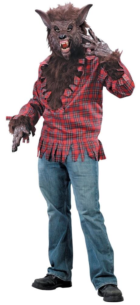 Brown Werewolf Adult Costume