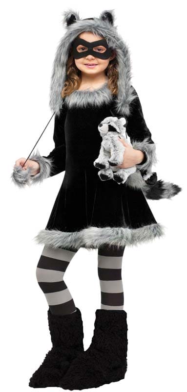 Sweet Raccoon Child Costume