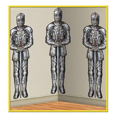 Wall Of Knights Backdrop 4ft x 30ft