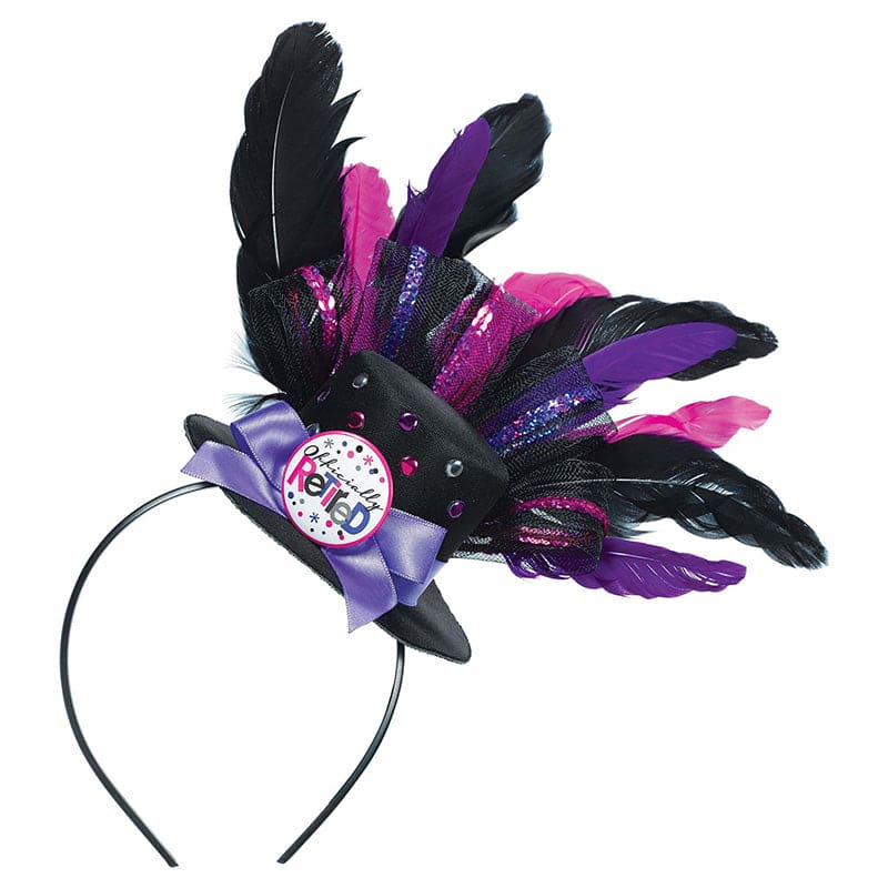 Officially Retired Retirement Fascinator