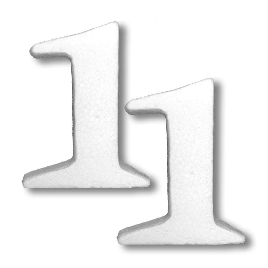 Foam Number (1) 6"