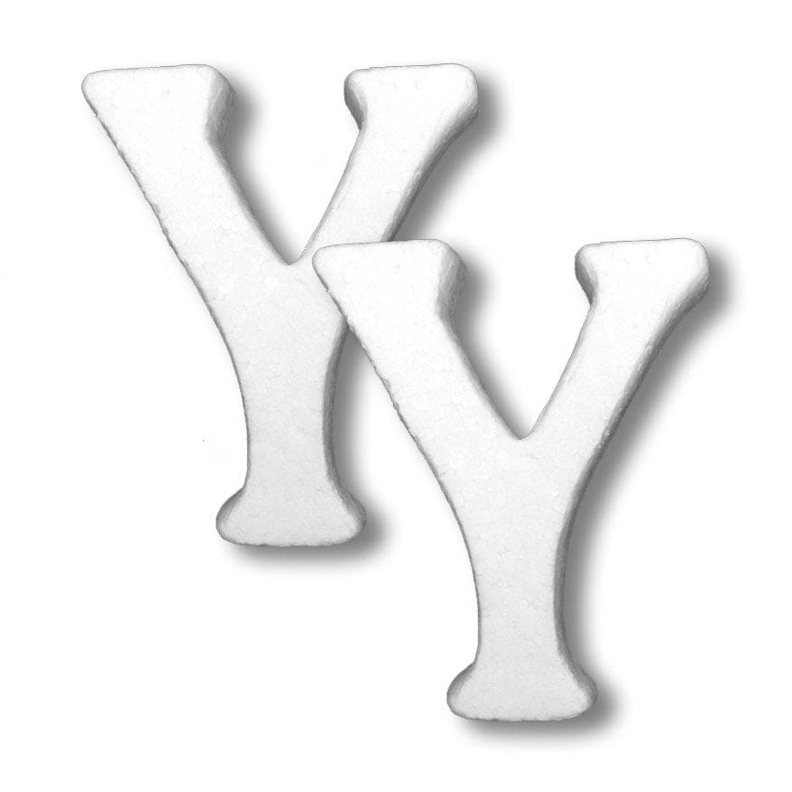 Foam Letter (Y) 6"