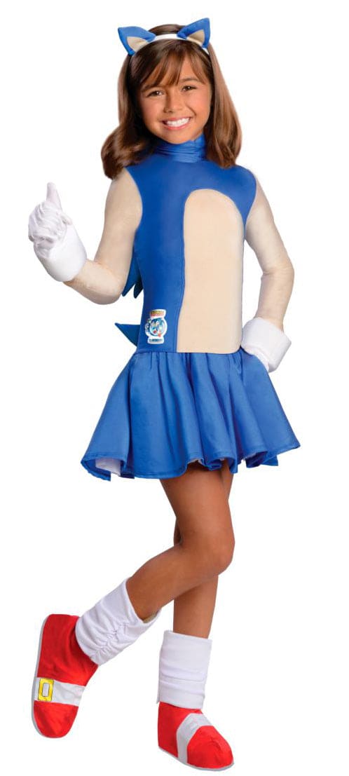 Sonic the Hedgehog Deluxe Girls Costume
