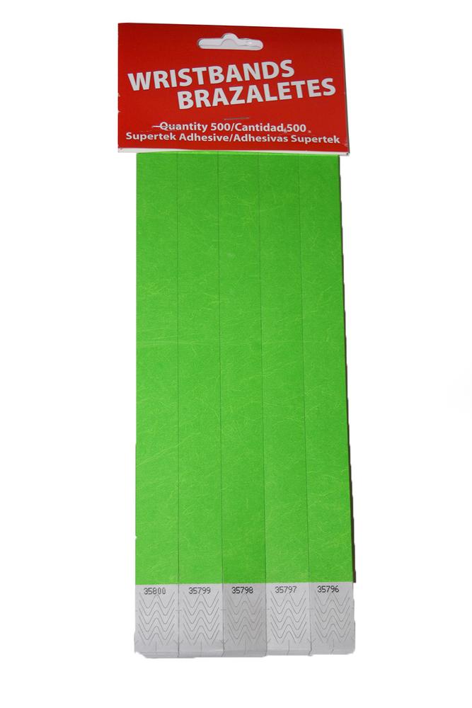 Lime Wristbands - 500ct