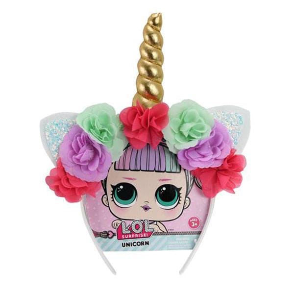 LOL Pom Pom Headband Pink