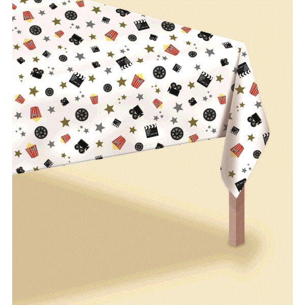 Director's Cut 54 x 102in Plastic Table Cover