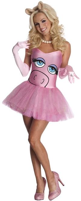 Miss Piggy Adult Costume