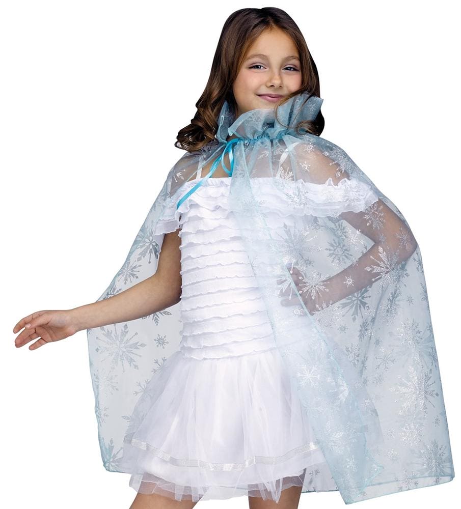 Sparkle Snowflake Cape - Child Size freeshipping