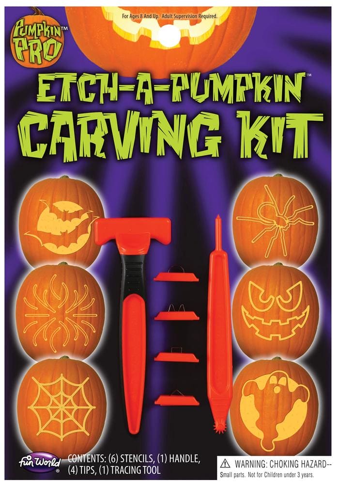 Etch-A-Pumpkin Carving Kit freeshipping - PartyDepotSpringfield