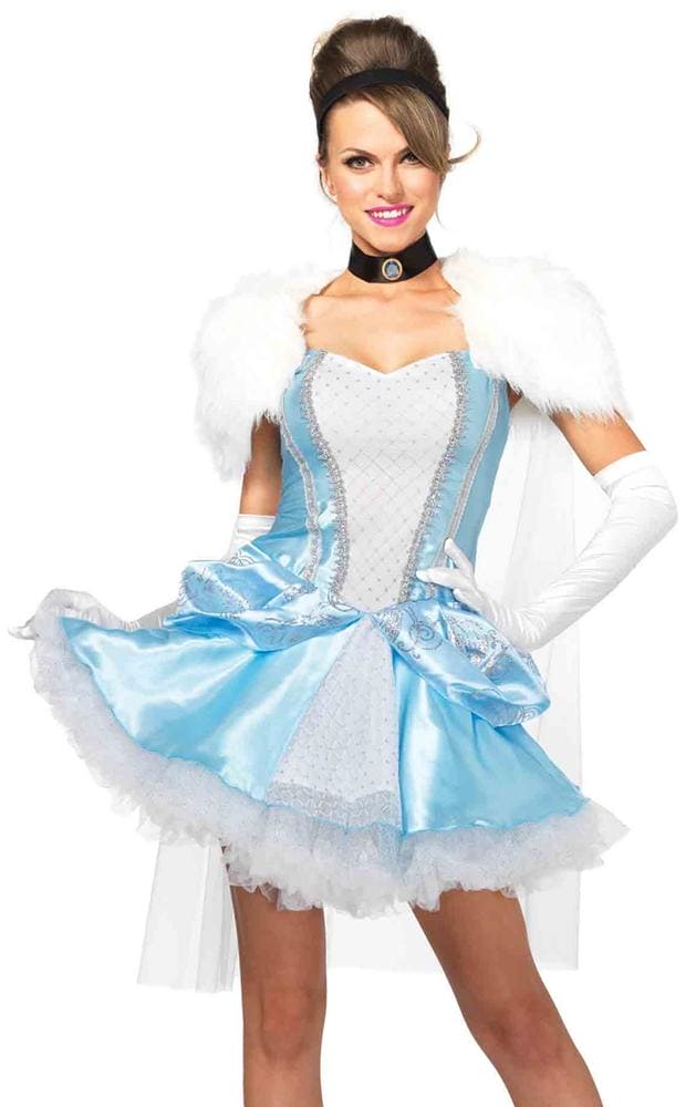 Sexy Slipper-less Glass Slipper Sweetie Adult Costume