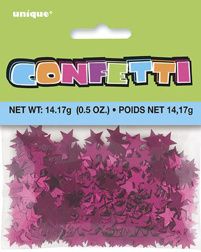 Pink Star Foil Confetti Mix