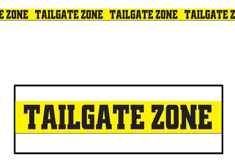 Tailgate Zone Party Tape