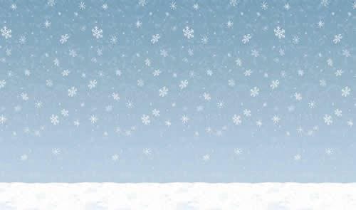 Winter Sky Backdrop
