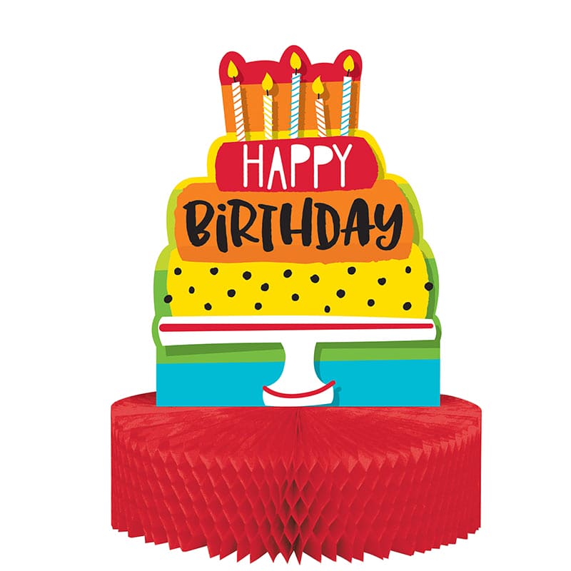 Hoppin' Birthday Cake Centerpiece