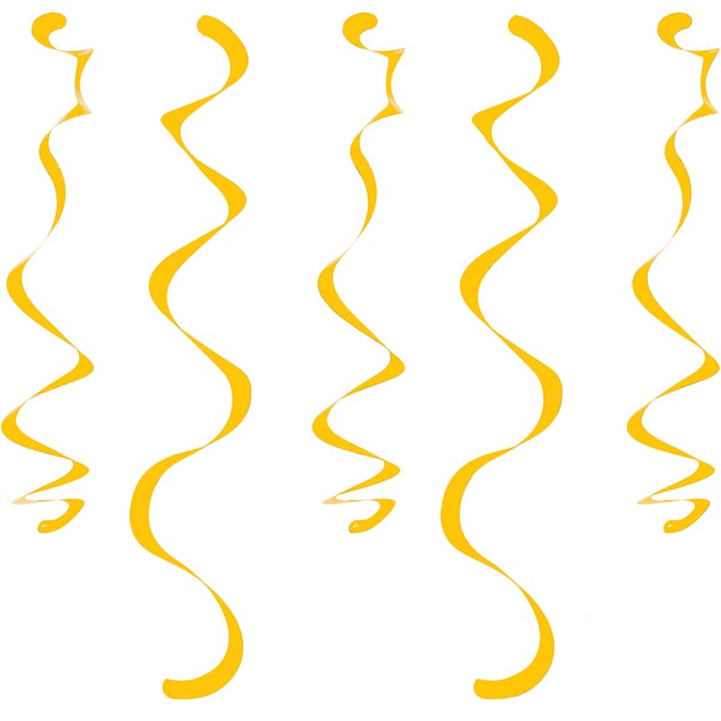 Danglers Hanging Decorations Yellow