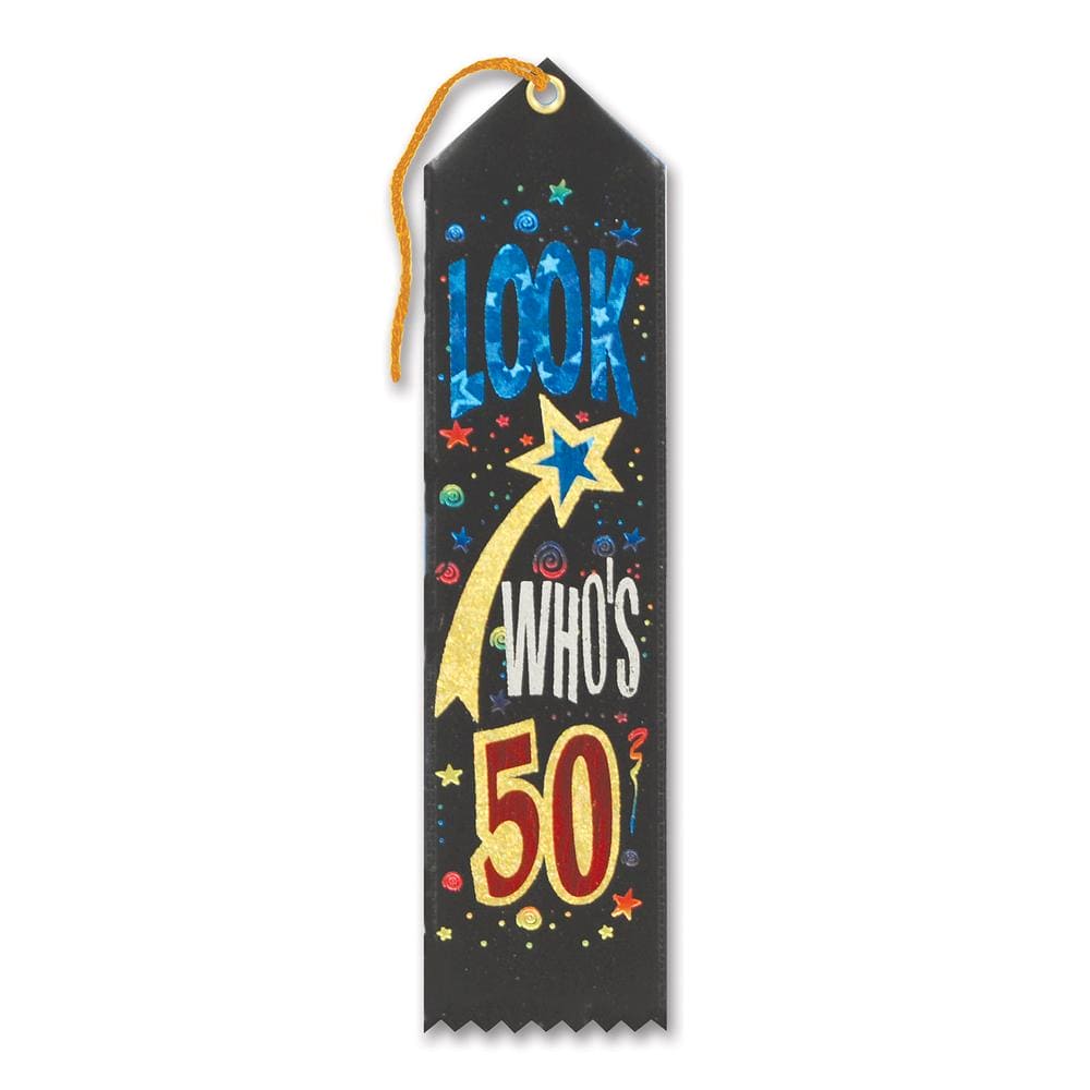 Award Ribbon - Look Whos 50