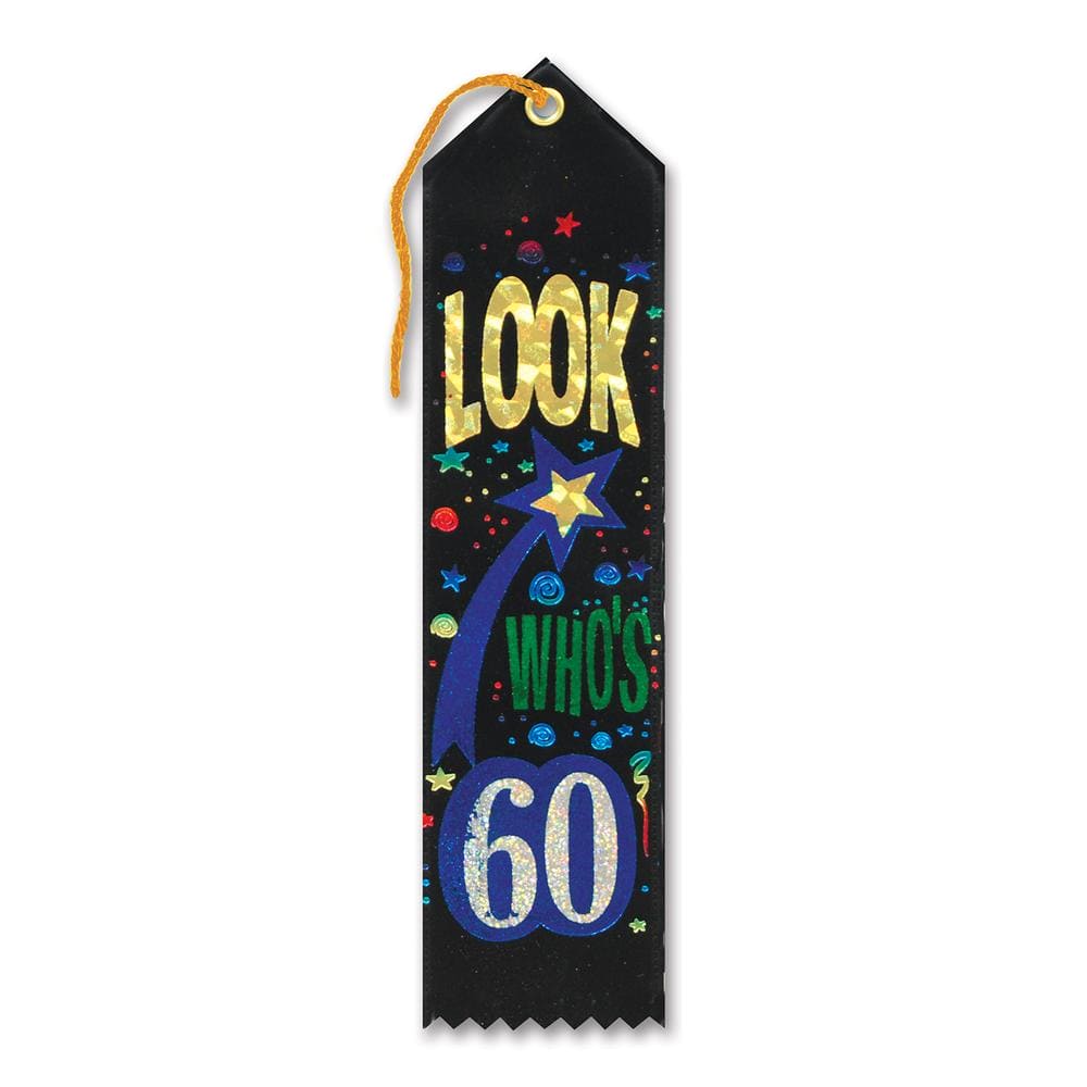 Award Ribbon - Look Whos 60