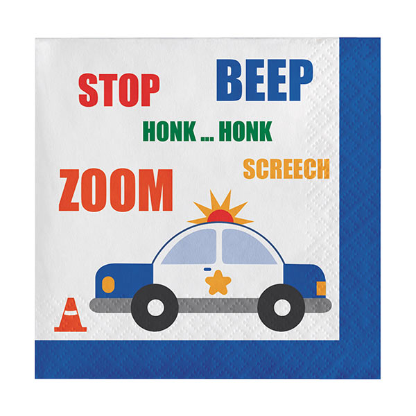 Traffic Jam Beverage Napkins
